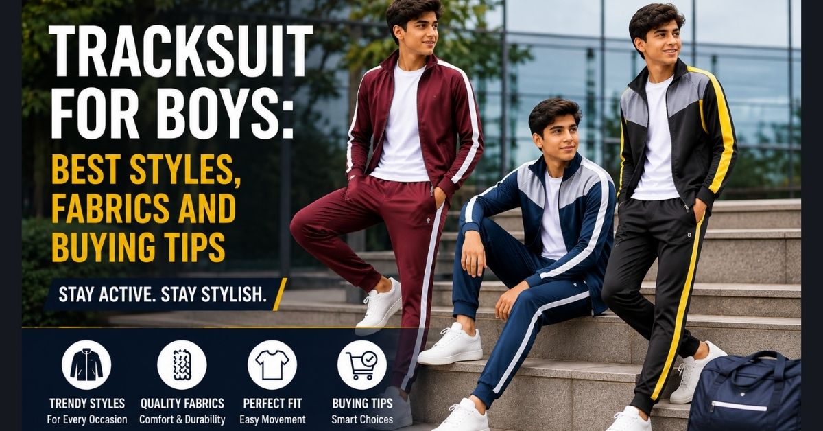 Tracksuit for Boys: Best Styles, Fabrics and Buying Tips