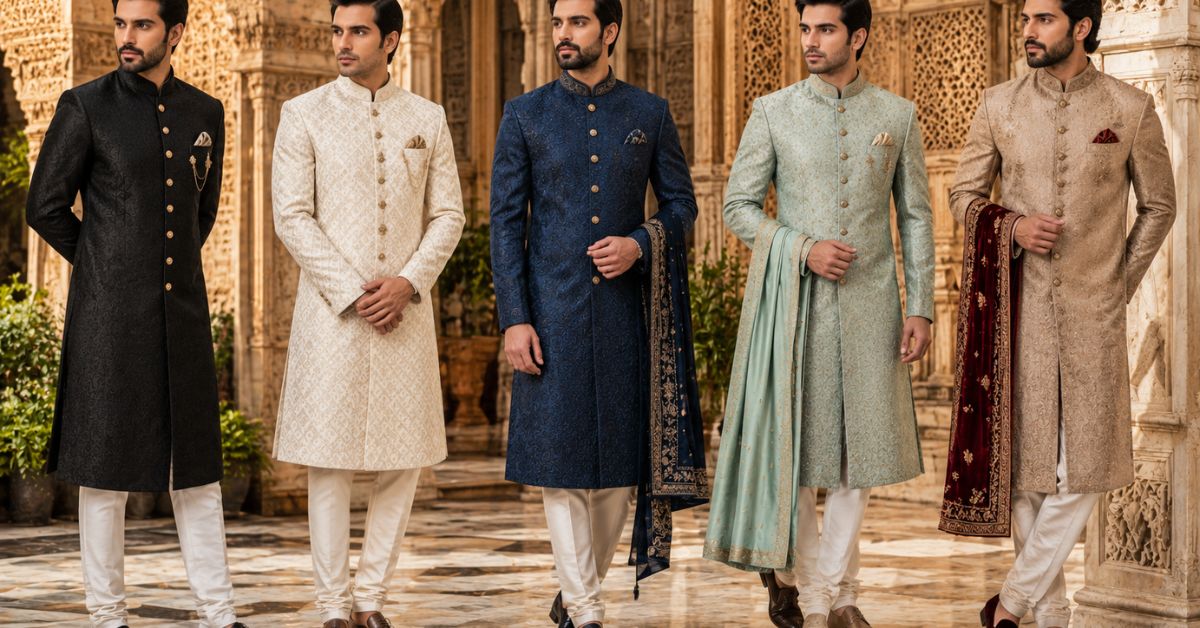 achkan sherwani