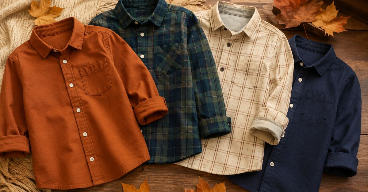 autumn cotton shirts