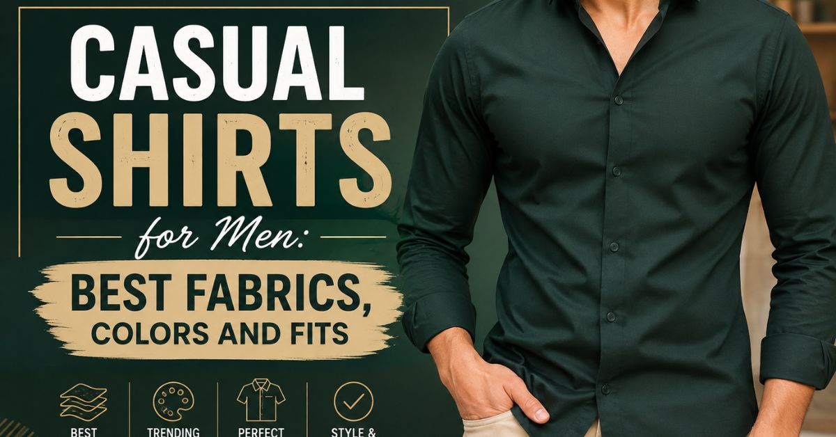 Casual Shirts for Men: Best Fabrics, Colors and Fits
