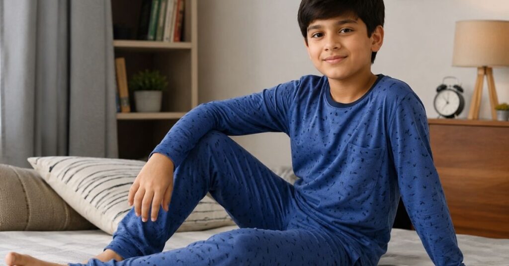 cotton nightsuit for boys