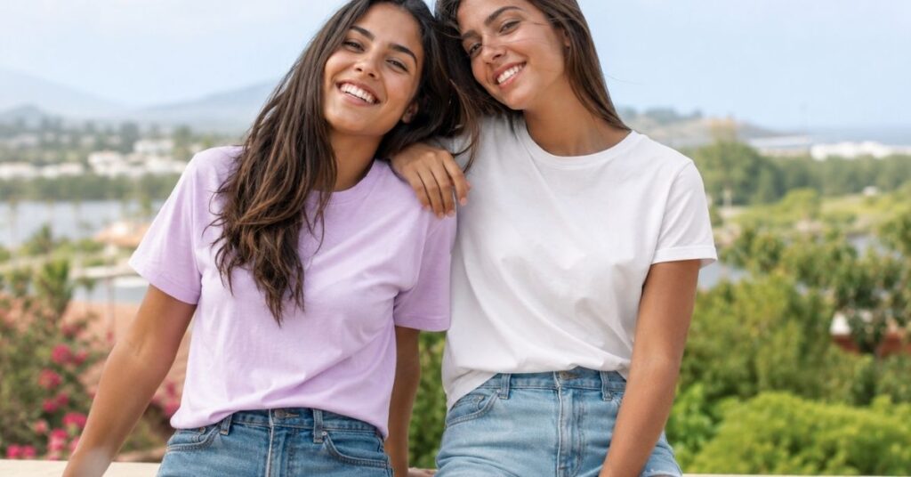 cotton t-shirts for girls