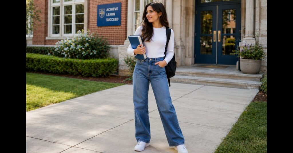 school denim