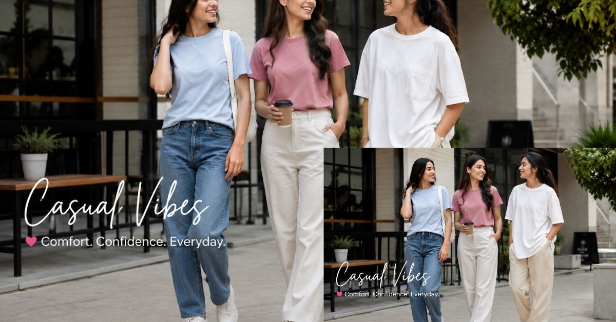 Casual T-Shirt for Girls: Best Styles and Outfit Ideas