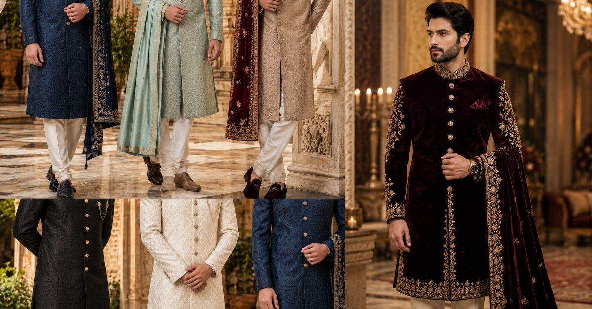 Mens Wear Sherwani: Latest Designs Every Man Should Try