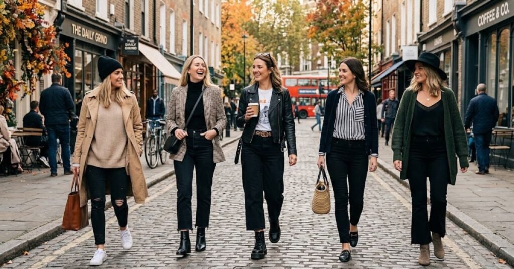 Black Jeans Outfit Ideas for Women