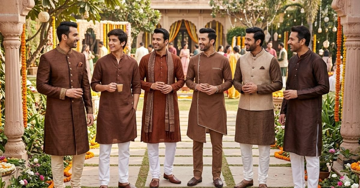Men Wearing Brown Kurta Best Styles for Every Occasion