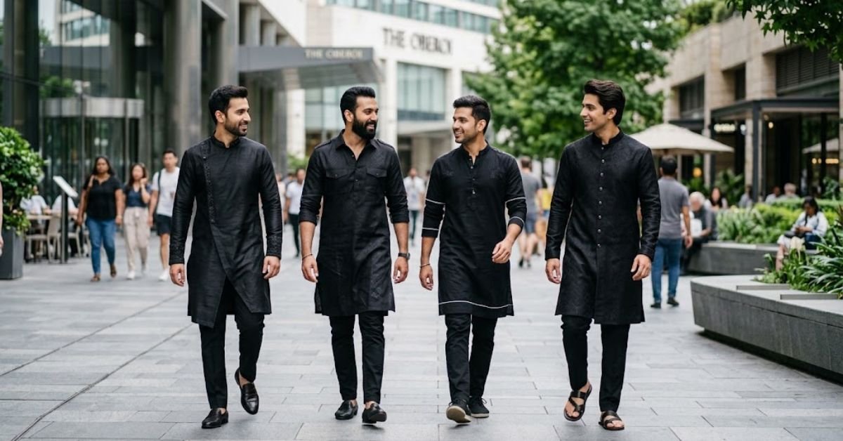 black kurta for 2026